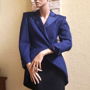 Claude Montana VintageTuxedo Navy Women's Blazer